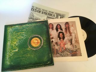 Autographed By Alice Cooper In 1990 / Billion Dollar Babies Complete Lp / Nm,