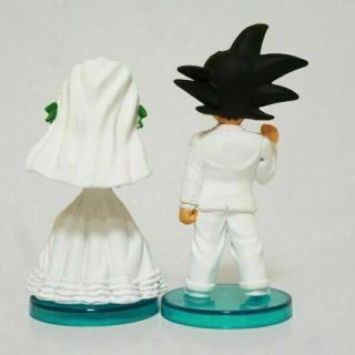 Dragon Ball Z DBZ Son Goku/Gokou ChiChi Figure Toys Wedding Cake Topper 5