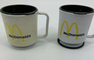 Vintage Mcdonalds To Go Coffee Cups Set Of 2