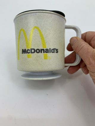 Vintage McDonalds To Go Coffee Cups Set Of 2 6