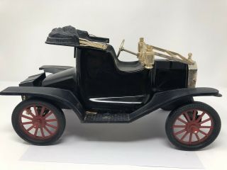Vintage Model T Ford Car Jim Beam 100 Month Old Whiskey Decanter Collectible 2