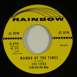 Joe Cuba " Mambo Of The Times " Latin Mambo 45 Rainbow Mp3