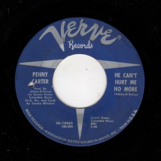 Northern Soul - Penny Carter - Verve 10405 - He Can 