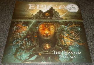 Epica - The Quantum Enigma - 2014 2lp Clear Vinyl - 300 Only - Nightwish - &