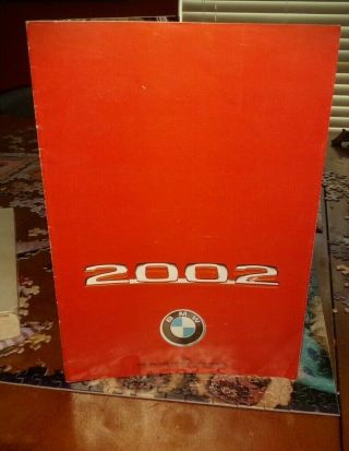 1976 Bmw Brochure For The Bmw 2002 Full Color