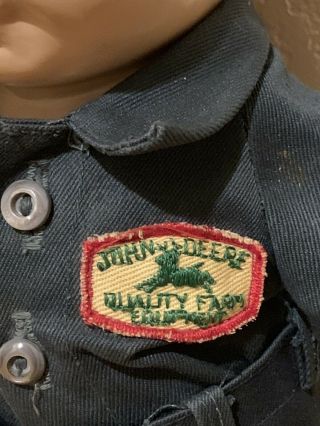 RARE Vintage John Deere Outfit For Hard Plastic Buddy Lee Advertising Doll 7
