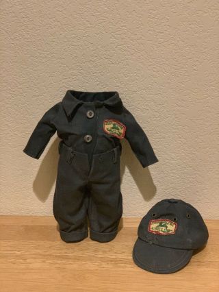 RARE Vintage John Deere Outfit For Hard Plastic Buddy Lee Advertising Doll 8
