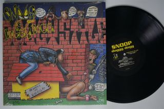 Snoop Doggy Dogg Doggystyle Death Row Lp Vg,  Shrink Og 1st With Gz Up,  Hoes Down