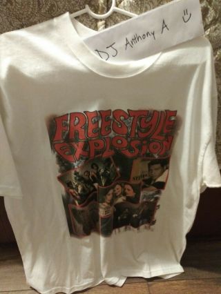 Rare Freestyle Explosion 2007 Concert T - Shirt Stevie B,  Expose,  Trinere,  Etc Xl