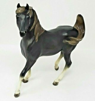 Breyer Model Rana Arabian Stallion Sham Mold 863 Blue Chocolate 1993 Loose Euc