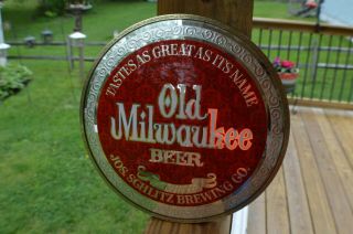 70 Vintage Old Milwaukee Beer,  Man Cave Sign