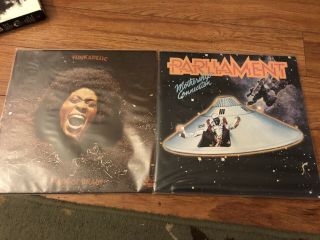 Parliament Mothership Connection Funkadelic Maggot Brain Vinyl Records