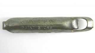 Vintage Sears Paint Can Bottle Opener Tool Advertising One Stop Paint Store 1950
