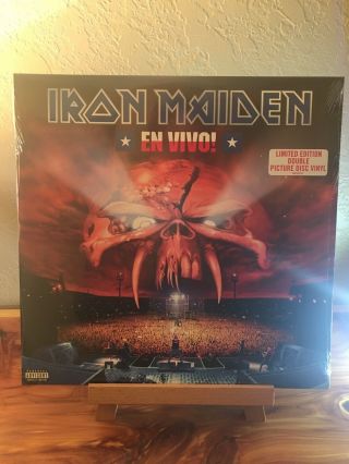 Iron Maiden En Vivo Limited Edition Double Picture Disc Vinyl