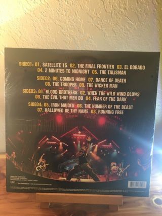Iron Maiden En Vivo Limited Edition Double Picture Disc Vinyl 2