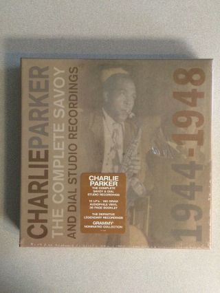 Charlie Parker - Complete Savoy Dial Recordings Vinyl Box 180g 10lp