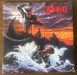 Dio - Holy Diver Lp Rare 2010 Limited Edition Red 2 Disc Vinyl Record