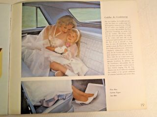 1961 CADILLAC Full Line incl.  Eldorado Prestige 32 page sales Brochure 8