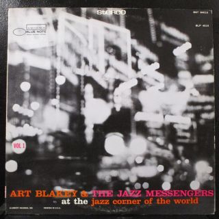 Art Blakey - At The Jazz Corner Of The World Volume 1 Lp - Bst - 84015 White B