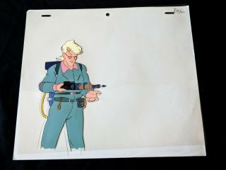 The Real Ghostbusters 1989 Production Egon Spengler Cel And Pencil Dic