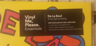 De La Soul - 3 Feet High And Rising RARE Vinyl Me Please Limited Edition 2LP 3