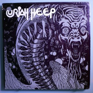 Uriah Heep Self - Titled 1st U.  S.  Album Mega - Rare Still Orig 