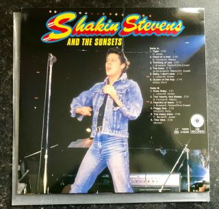 Shakin’ Stevens and The Sunsets Very Rare Vinyl LP Germany VM LABEL SELF - TITLED 2
