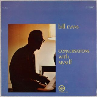 Bill Evans: Conversations With Myself Us Verve Stereo V6 - 8526 Orig Jazz Lp