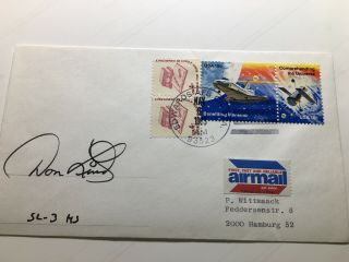 Astronaut Don Lind Autographed Cover
