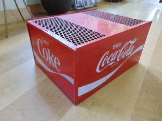 Coca Cola Coke Sign Machine Topper Condenser Cover 4 Signs W Light Soda Pop Rare