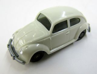 Vintage Wiking Vw Volkswagen Beetle Bug 1:87 Scale - Ivory