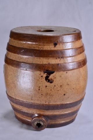 Antique Vintage Ceramic Stoneware Cask Barrel Keg Garden Feature?