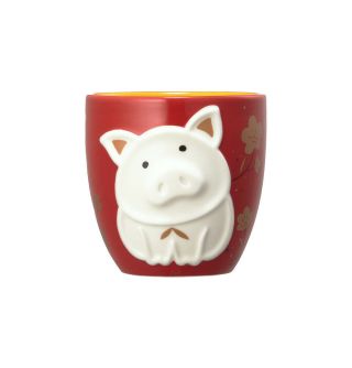 Starbucks Korea 2019 Year Limited Year Pig Red Mug 355ml,  Tracking