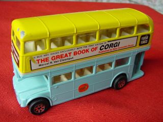 Corgi 470 The Great Book Of Corgi Routemaster Bus Very Rare - See My Other Items