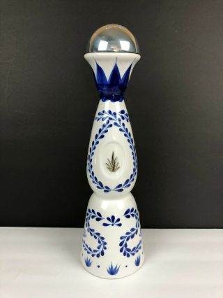 Individual Empty Clase Azul Reposado Tequila Bottle 750 Ml Ceramic Vase Decanter