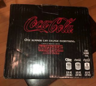 Stranger Things Coke Coca Cola Collectors Pack Limited Edition 1985 Exotic Pop 2