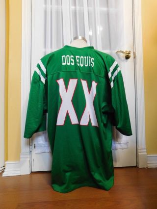 Pre - Owned Alleson Athletic Dos Equis Xx Green Jersey Size 3xl