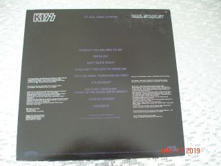 KISS Paul Stanley Solo LP Casablanca ‎– NBLP 7123 Polygram 
