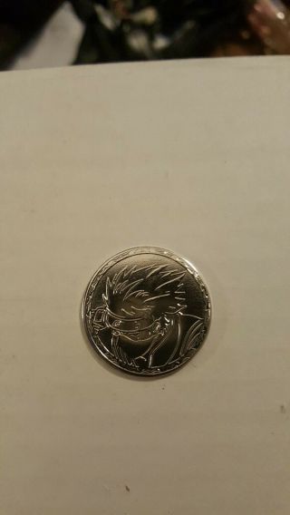 Naruto Metal Coin,  2002 Masashi Kishimoto