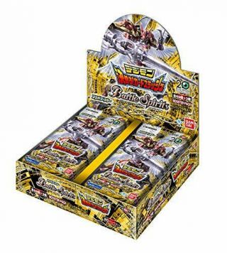 Battle Spirits Collaboration Booster Digimon Card Slash Booster Pack [cb07] Box