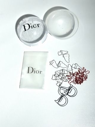 Dior Gift Plastic Ball With Paper Clips For B22 B01 B21 Shoes Promo