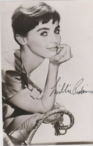 Millie Perkins - Anne Franks In - " The Diary Of Anne Franks " - 1959 - Signed Pic
