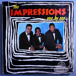 Impressions W/curtis Mayfield 1 By 1 Rare Orig 