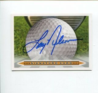 Larry Nelson Pga Golf Us Open Champion Ryder Cup Hof Signed The Autograph Card