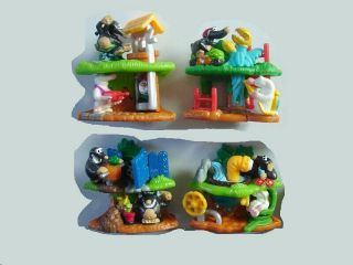 Kinder Surprise Set - Mole Mission Garden Land 3d Puzzle Gartenland Toys Figures