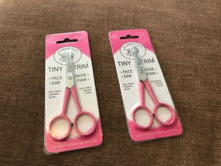 Scaredy Cut Tiny Trim Scissors.  For Face,  Nose,  Ear And Paw.