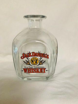 Rare Jack Daniels Old Time Tennessee Whiskey Decanter Bottle Vintage (2000)