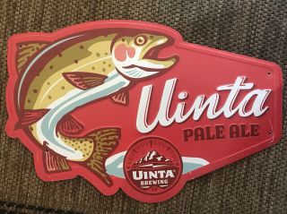 Beer Sign Uinta Brewing Company Craft Beer Sign