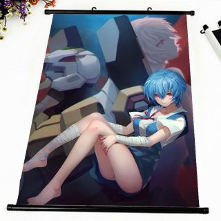 Anime Poster Neon Genesis Evangelion Sexy Home Decor Wall Scroll 60 90cm D8