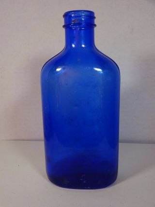 Vintage Phillips Milk of Magnesia Blue Bottle 6 7/8 